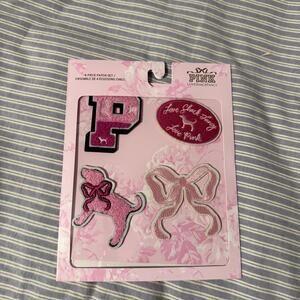 Pink x LoveShackFancy patch set